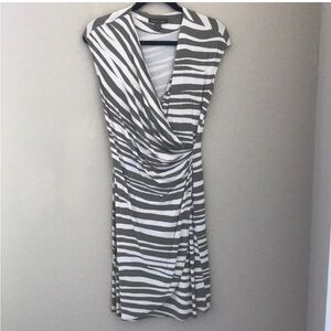 Green/White Striped Tommy Bahama Dress - Size Medium
